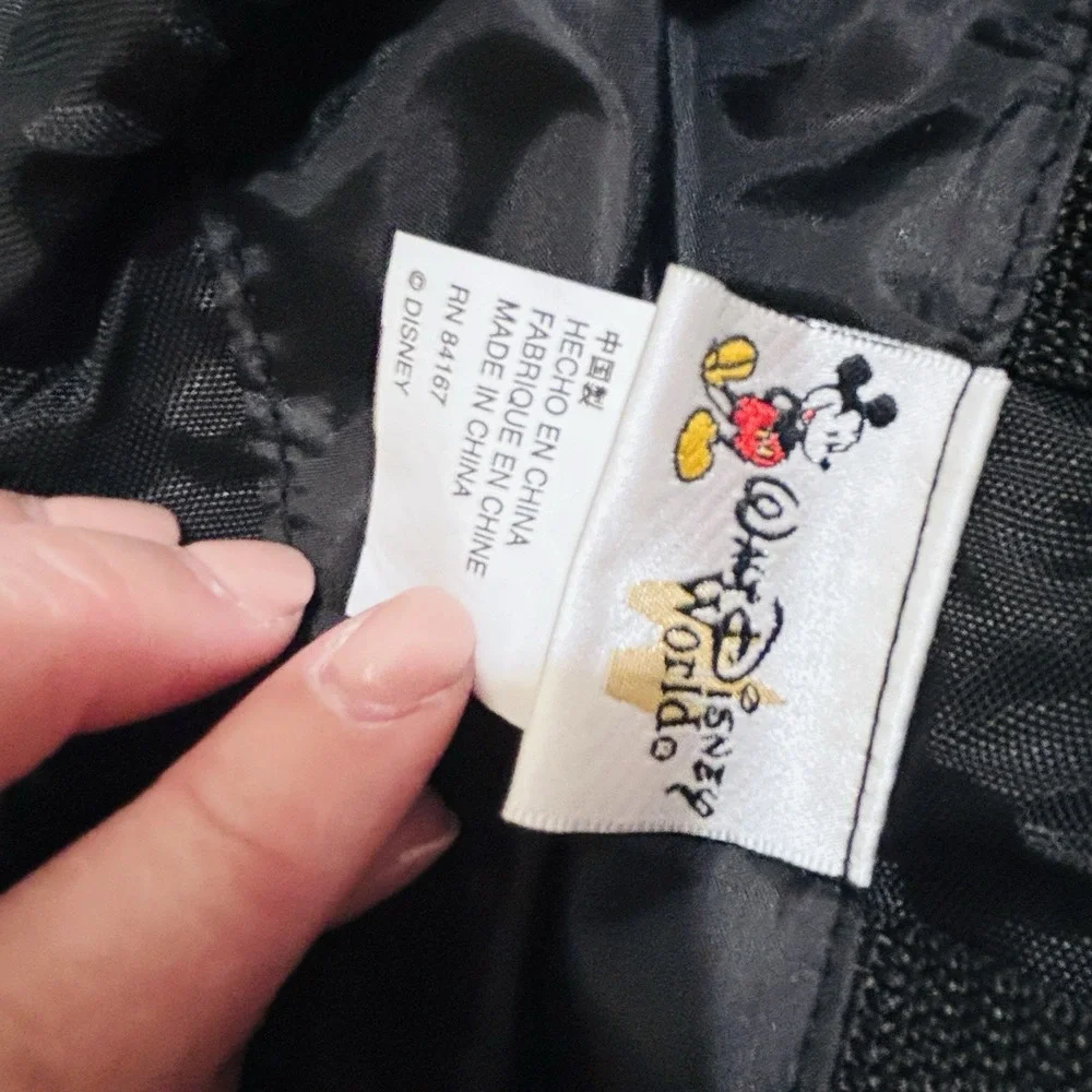 Walt Disney World Mickey Mouse Where Magic Lives Drawstring Backpack Nylon Bag